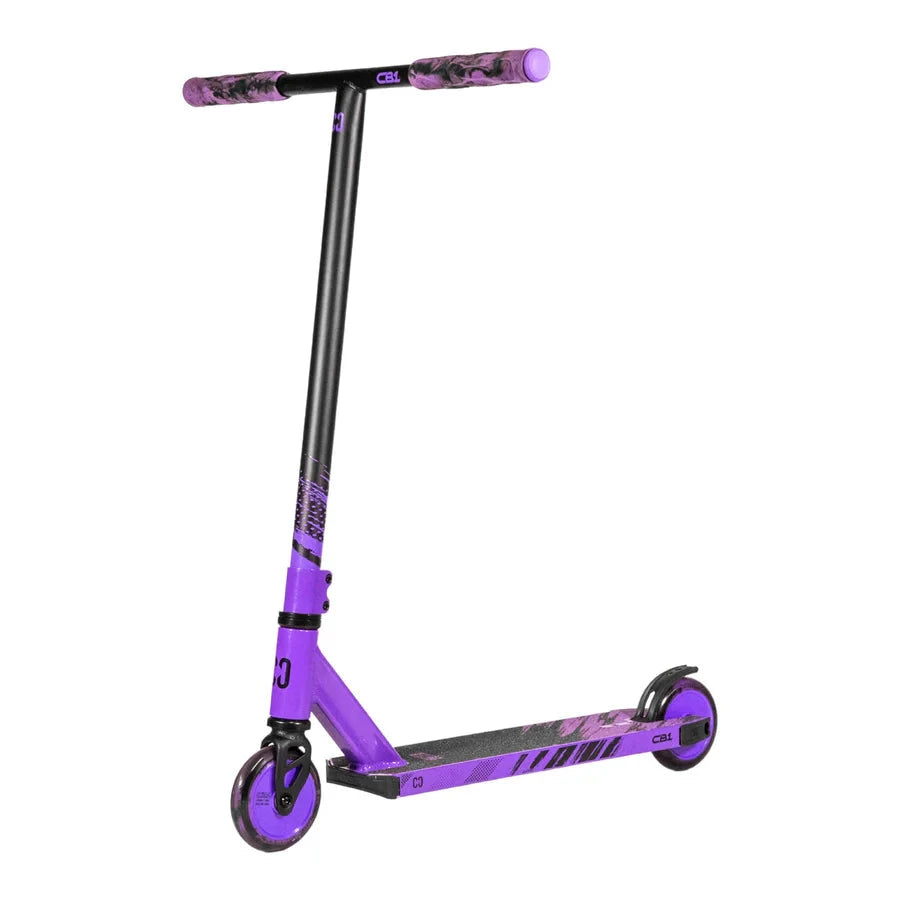 CORE CB1 Beginner Stunt Scooter - Black/Purple Complete Scooters CORE 