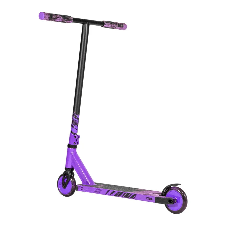 CORE CB1 Beginner Stunt Scooter - Black/Purple Complete Scooters CORE 