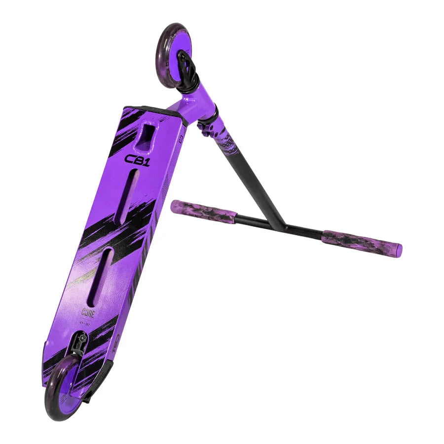 CORE CB1 Beginner Stunt Scooter - Black/Purple Complete Scooters CORE 