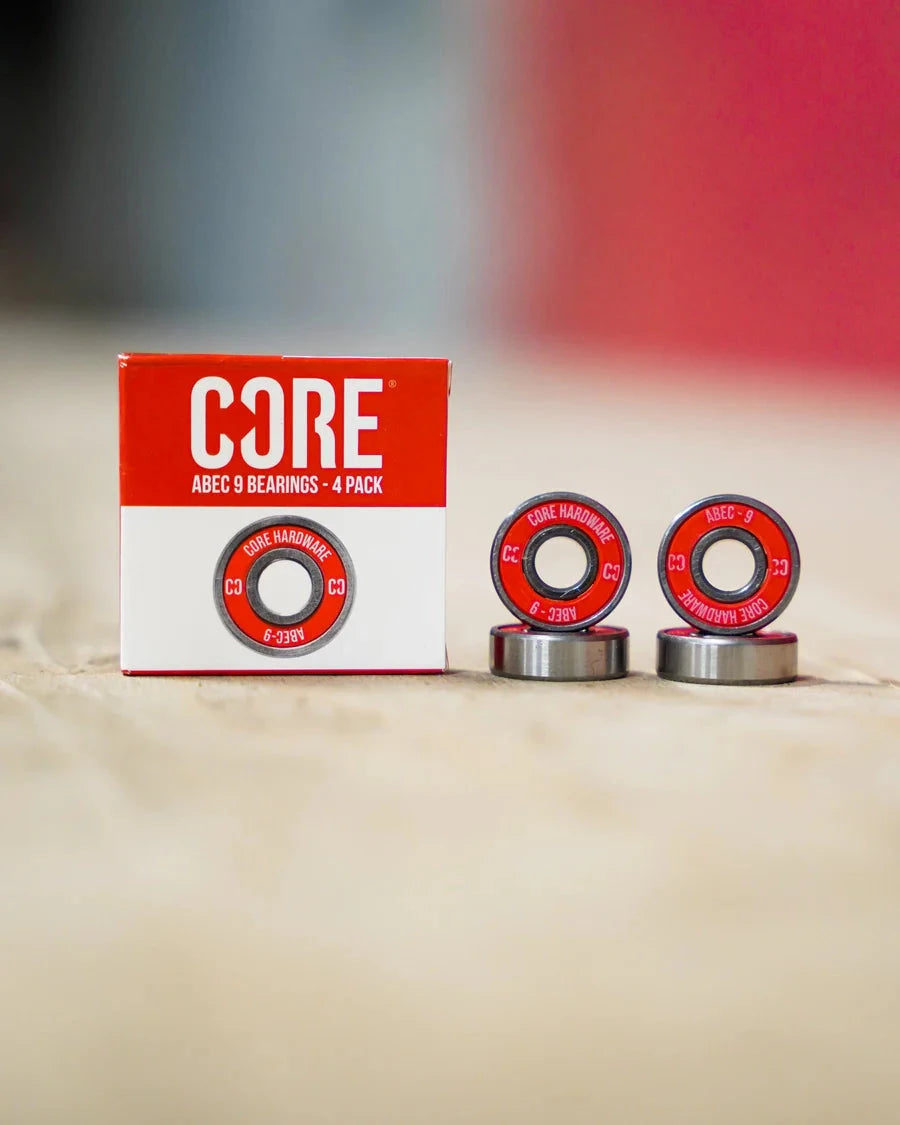 Core Abec-9 Scooter Bearings - Pack of 4 Scooter Hardware CORE 