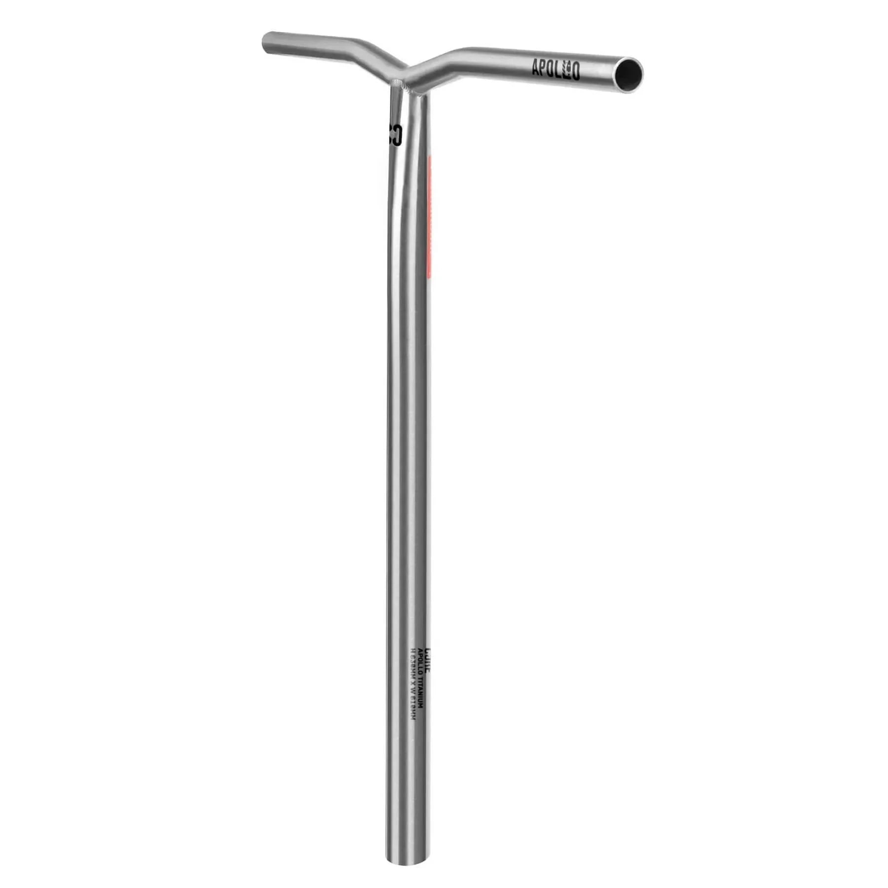 CORE Apollo V2 Titanium 630mm Stunt Scooter Bars SCS/HIC - Raw Scooter Bars CORE 