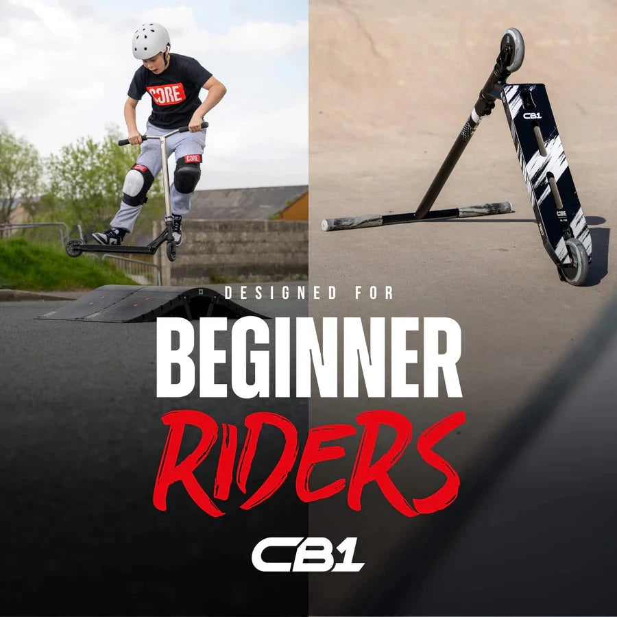 CORE CB1 Beginner Stunt Scooter - Black Complete Scooters CORE 