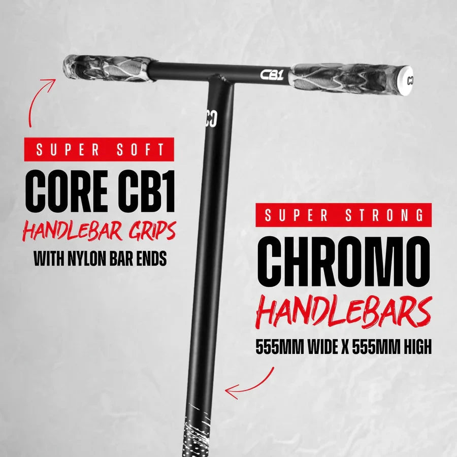 CORE CB1 Beginner Stunt Scooter - Black Complete Scooters CORE 