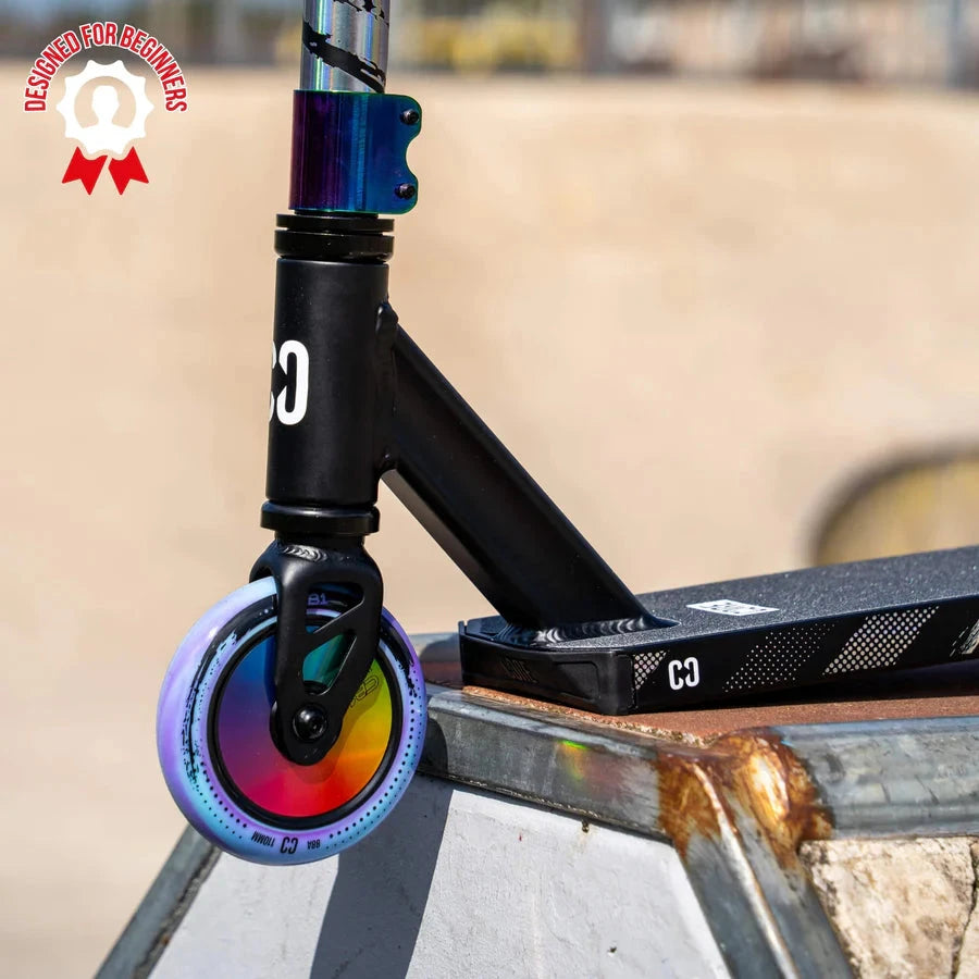 CORE CB1 Beginner Stunt Scooter - Black/Neo Complete Scooters CORE 