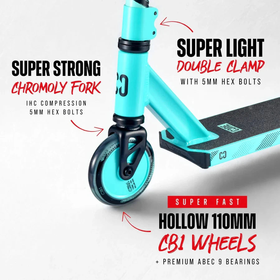 CORE CB1 Beginner Stunt Scooter - Teal/Black Complete Scooters CORE 