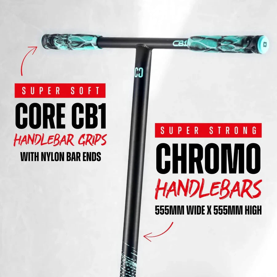 CORE CB1 Beginner Stunt Scooter - Teal/Black Complete Scooters CORE 