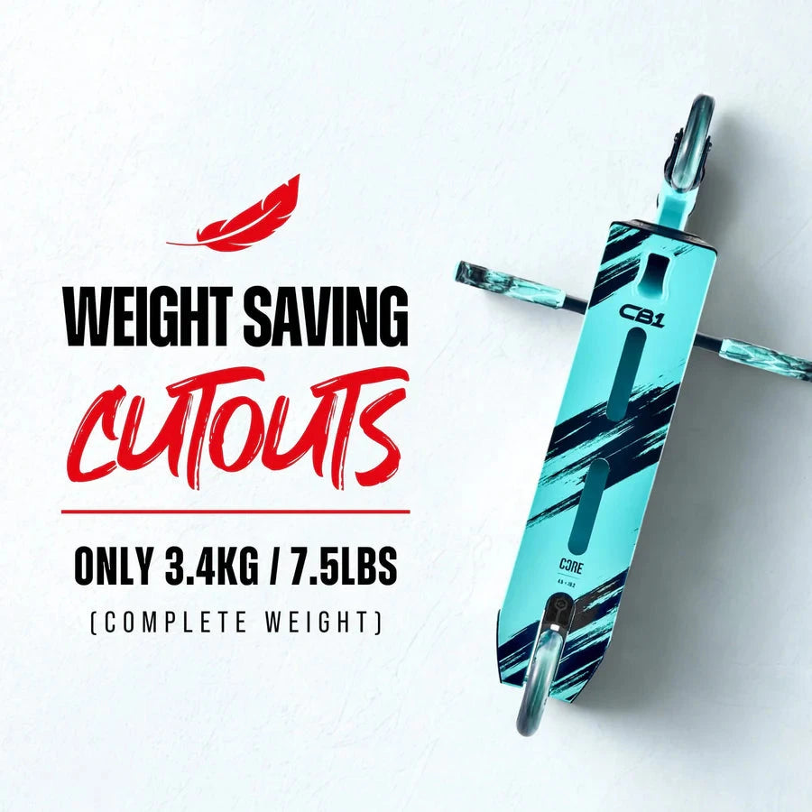 CORE CB1 Beginner Stunt Scooter - Teal/Black Complete Scooters CORE 