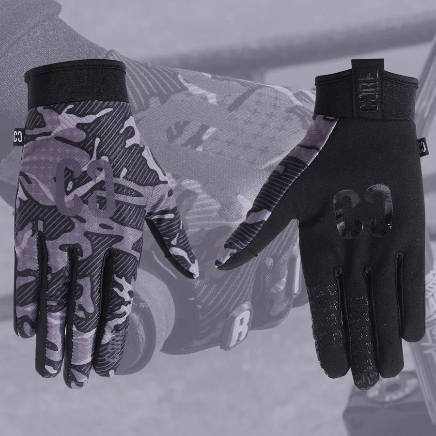 CORE Protection Aero Gloves, Black Camo Protection CORE 
