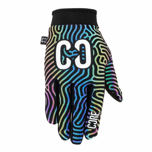 CORE Protection Aero Gloves, Neochrome *Reflective* Protection CORE XXS 