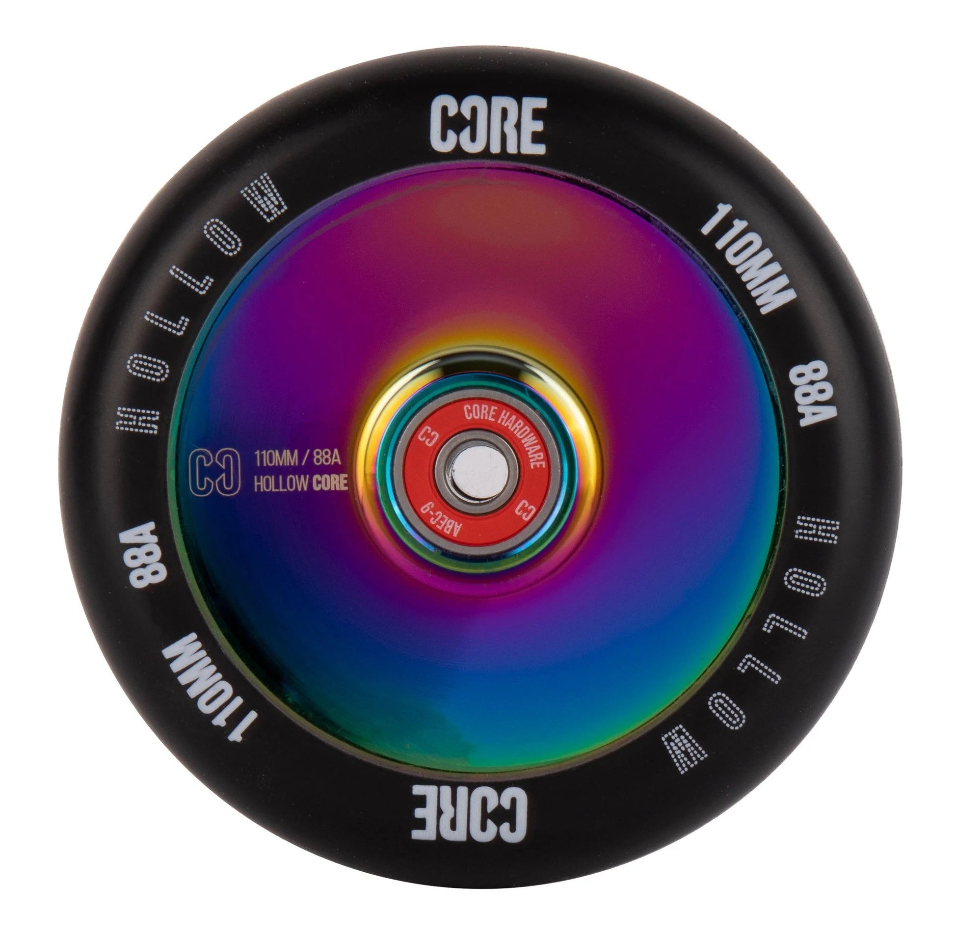 CORE Hollow Stunt Scooter Wheel V2 110mm - NeoChrome Scooter Wheels CORE 