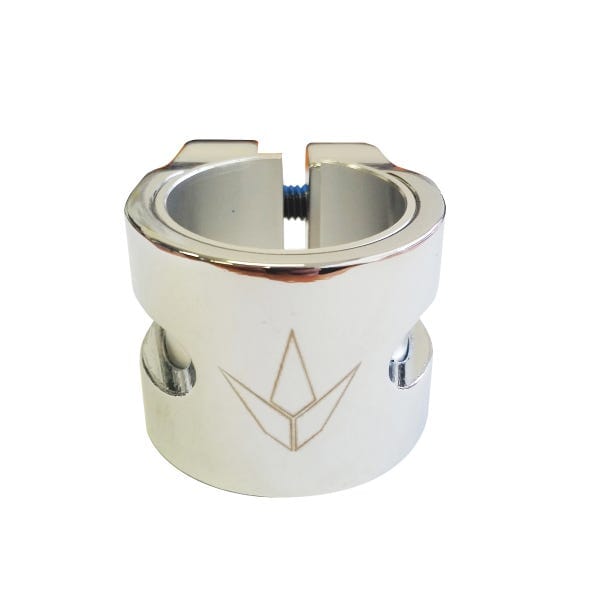 Blunt 2 Bolt Oversized Scooter Clamp, Chrome Scooter Parts Blunt 