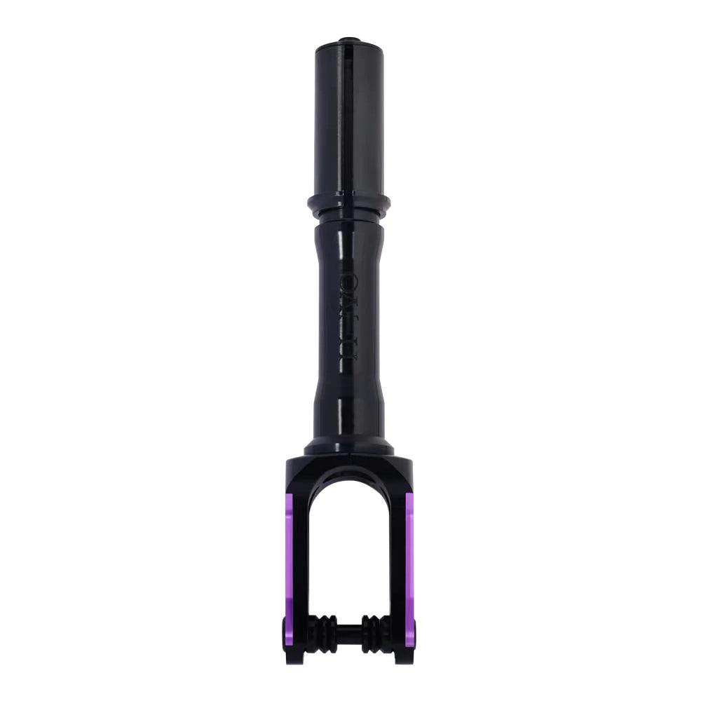 Oath Components Spinal IHC Scooter Fork, Black/Purple Scooter Forks Oath 