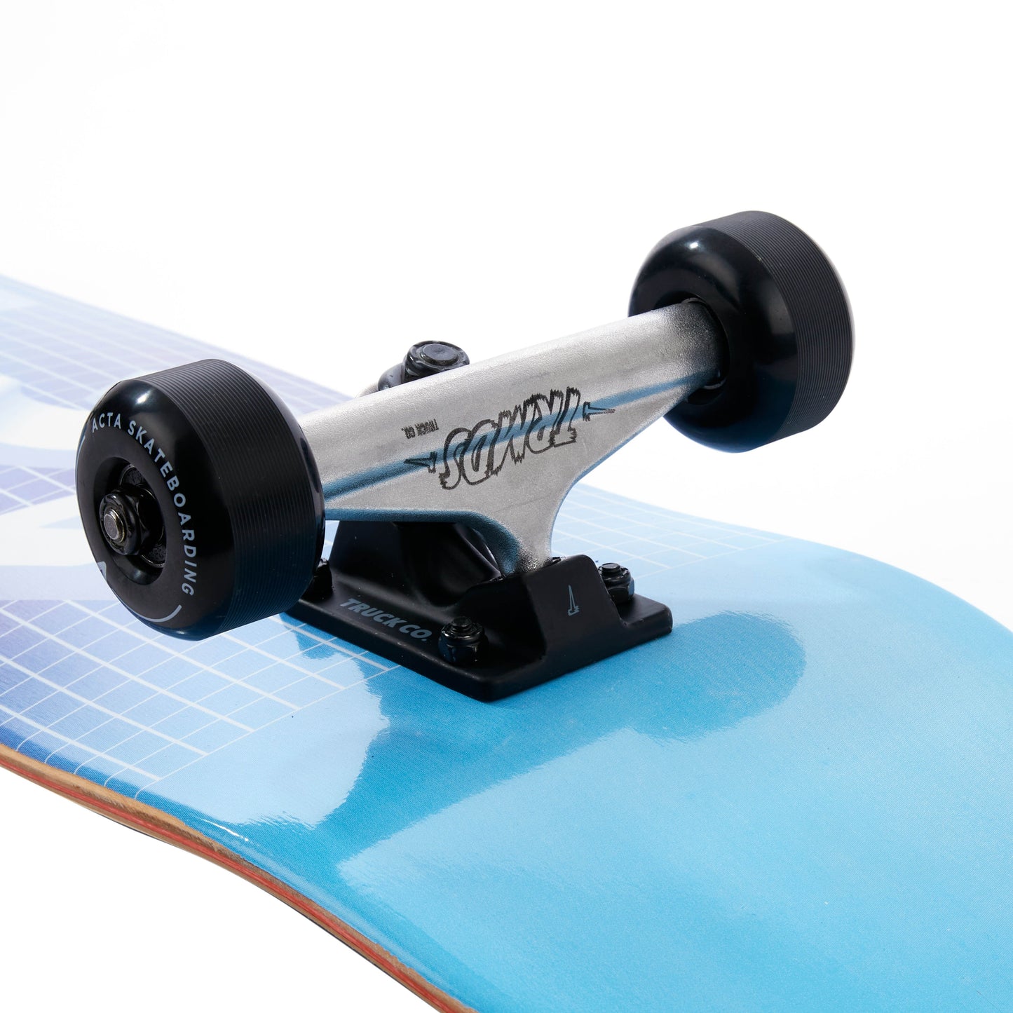 ACTA Wordart Complete Skateboard, 7.5" Complete Skateboards ACTA 