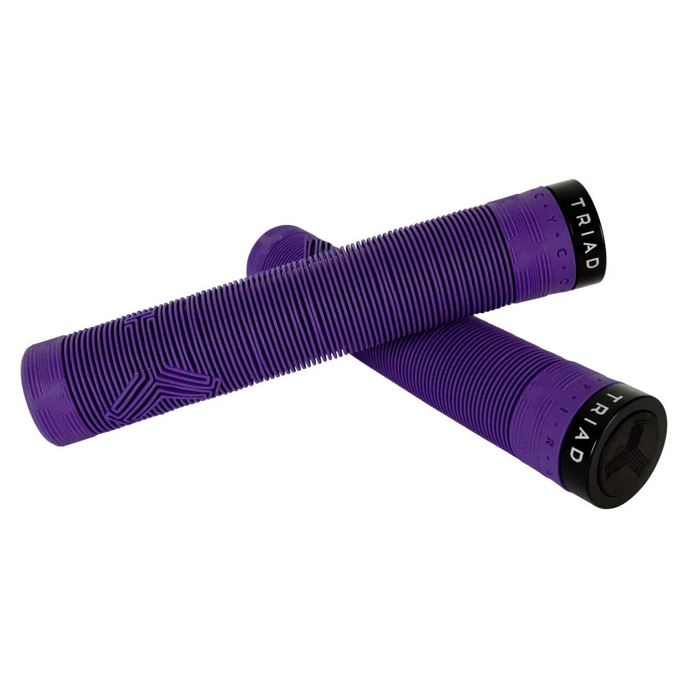 Triad Conspiracy 155mm Grips, Purple scooter grips Triad 