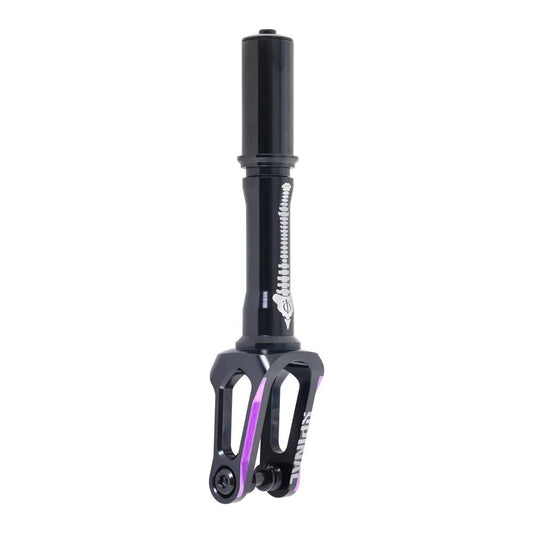 Oath Components Spinal IHC Scooter Fork, Black/Purple Scooter Forks Oath 