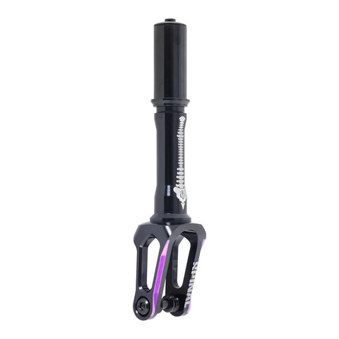 Oath Components Spinal IHC Scooter Fork, Black/Purple