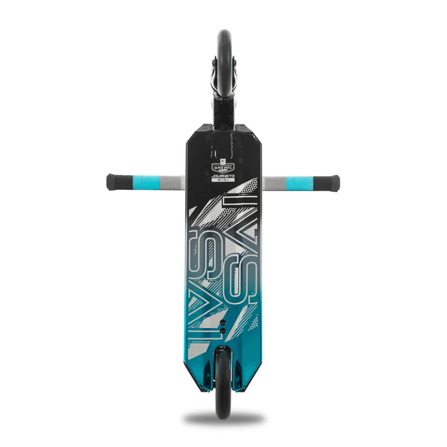 Invert Supreme Journey 1 + Mini Complete Stunt Scooter, Tri Electro Teal/Silver/Black Complete Scooters Invert Scooters 