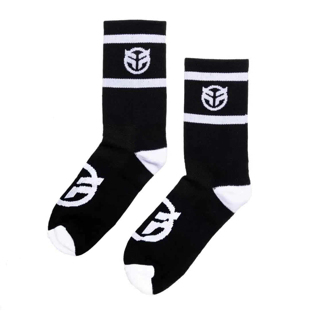 Federal Youth Logo Socks, Black UK 4-7 Clothing Federal 
