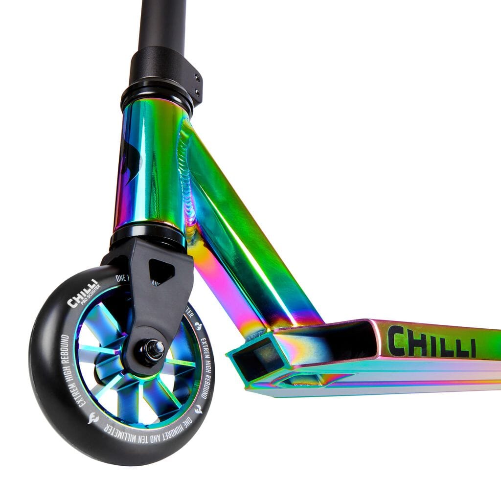 Chilli Rocky Complete Stunt Scooter, Neochrome Complete Scooters Chilli 