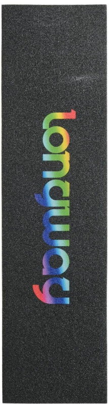 Longway S-Line Pro Scooter Griptape, Rainbow Scooter Grip Tape Longway 
