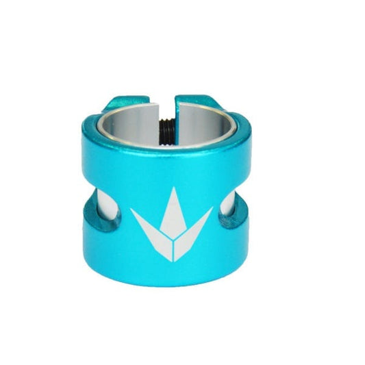 Blunt 2 Bolt Oversized Scooter Clamp, Teal Scooter Parts Blunt 