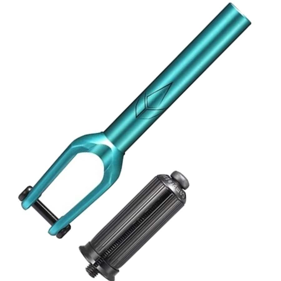 Blunt SOBV3 IHC Scooter Fork, Teal Scooter Forks Blunt 