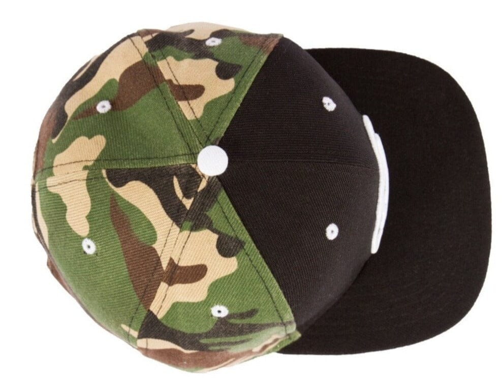 Rampworx LE 97.6 Snapback Cap, Camo/Black Accessories Rampworx Skatepark 