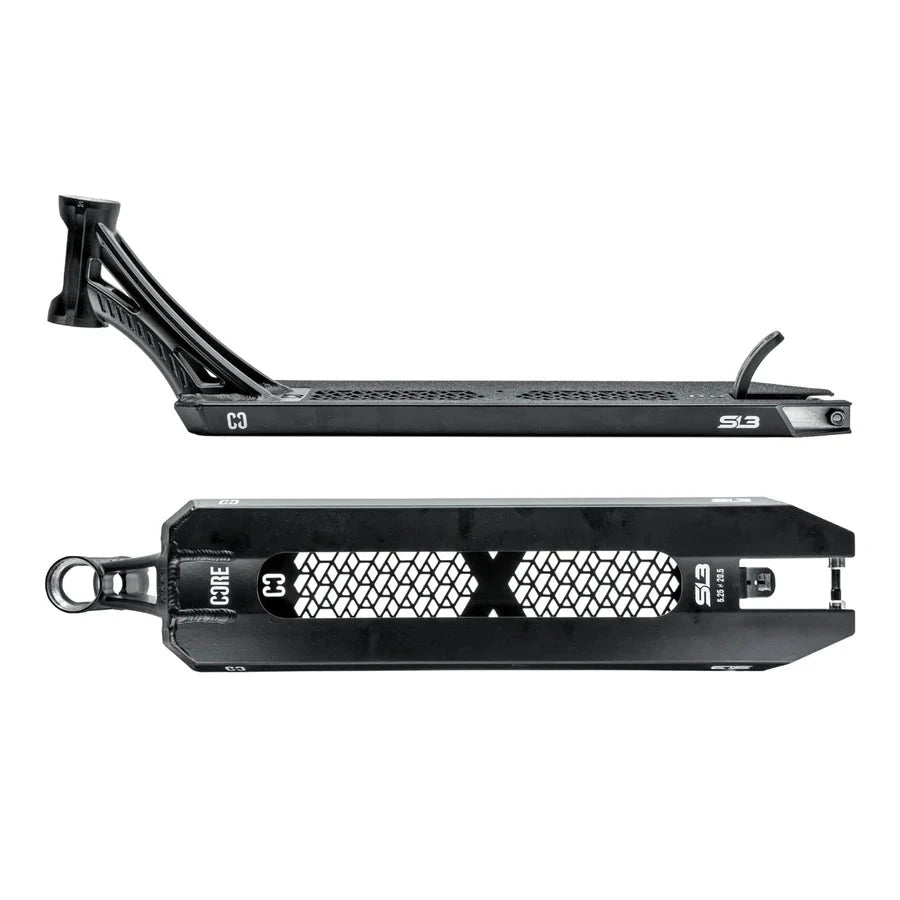 CORE SL3 Forged Stunt Scooter Deck 5.25 x 19.3" - Black Scooter Decks CORE 