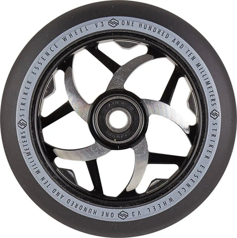 Striker Essence V3 Black Pro 110mm Scooter Wheel, Black