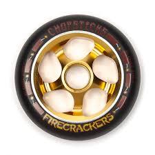 Chopsticks Firecracker Stunt Scooter Wheel 110MM Black/Gold