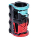 Oath Cage V2 Alloy 4 Bolt SCS Clamp collar clamps Oath Black/Teal/Red 