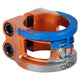 Oath Cage V2 Alloy 2 Bolt Clamp collar clamps Oath Orange/Blue/Titanium 