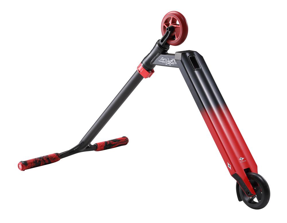 Sacrifice Scooters Flyte 100 V2 Complete Stunt Scooter, Black/Red Complete Scooters Sacrifice 