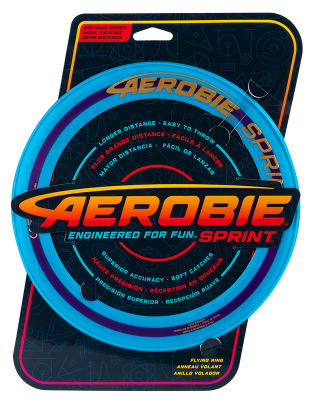 AEROBIE Frisbee 10" Pro Sprint Flying Ring, Flying Disc Accessories Aerobie Blue 