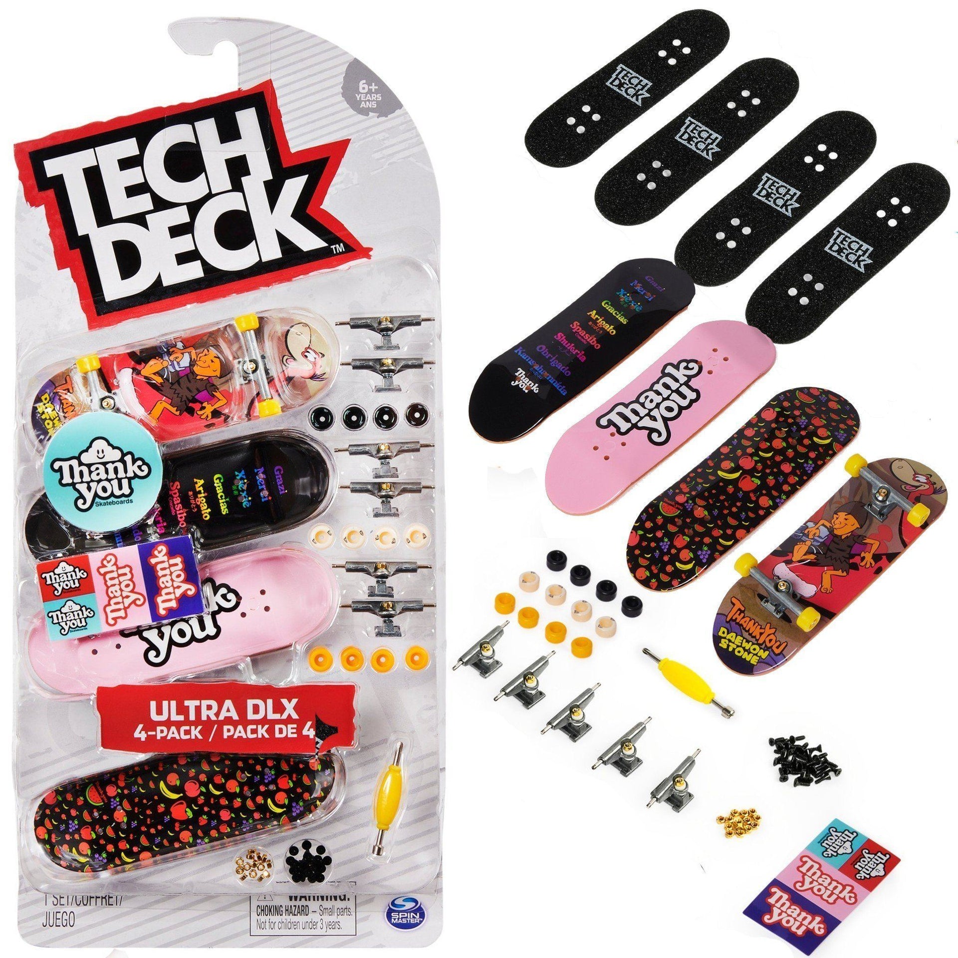 Tech Deck Ultra DLX 4 Pack – kiddywampus