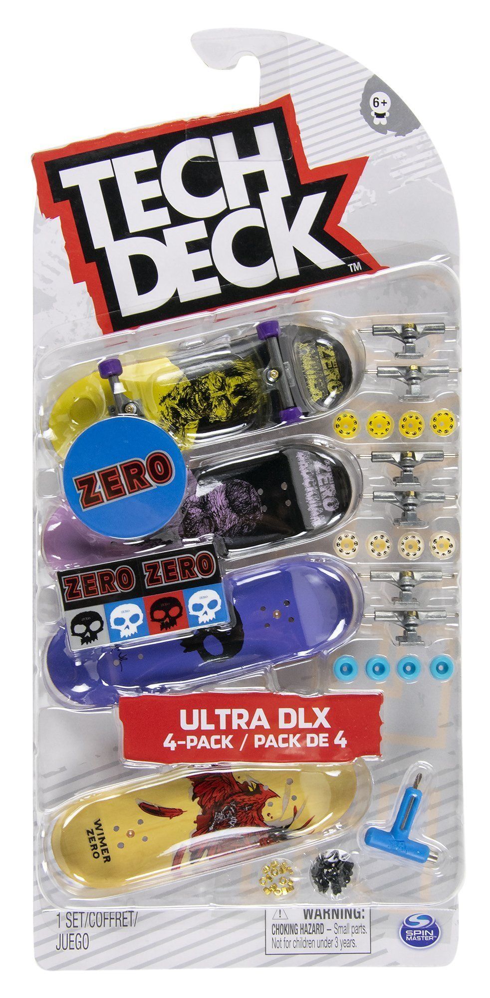 Tech Deck Fingerboard Ultra DLX 4-Piece (Random) Accessories tech deck 