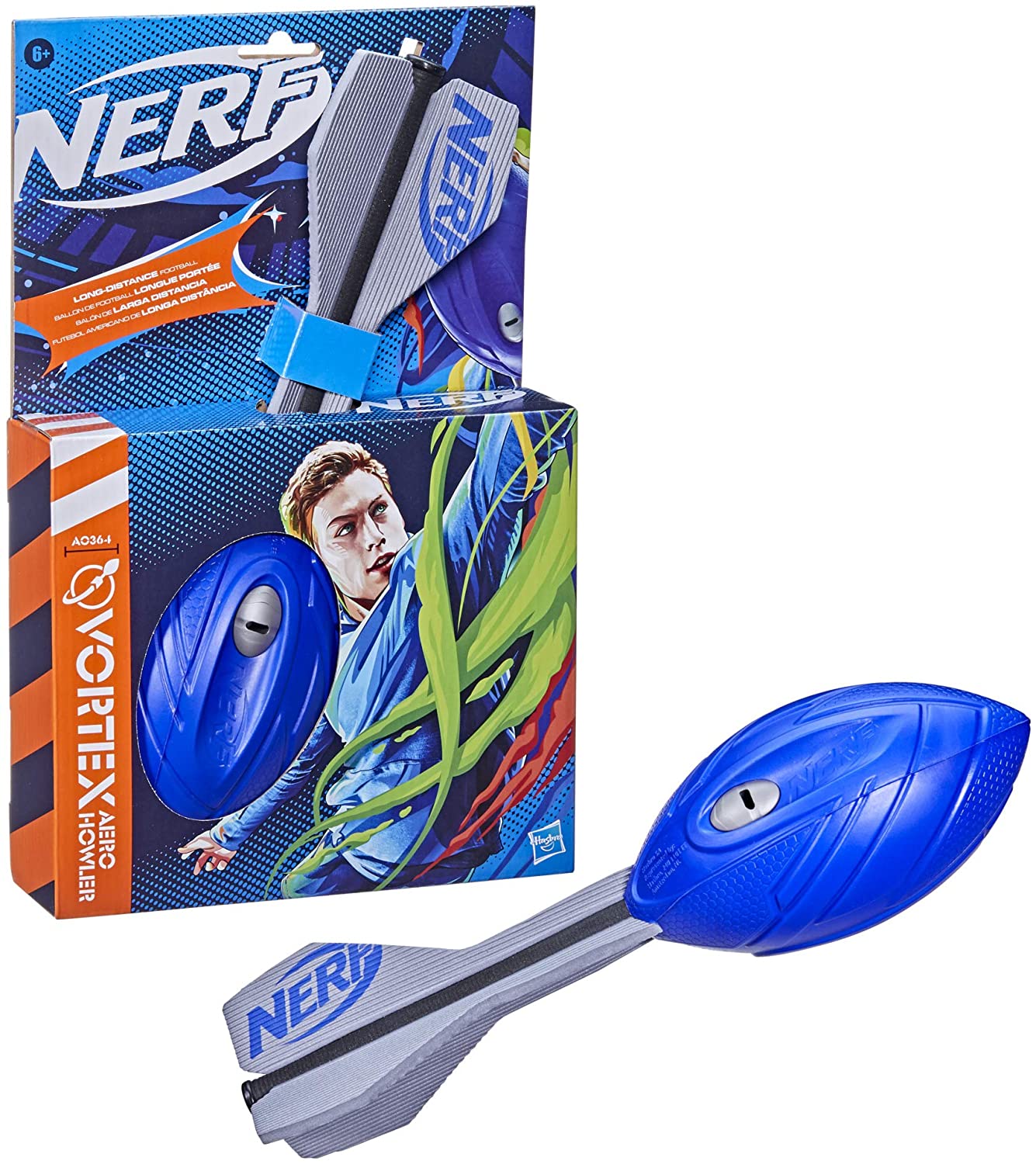 NERF Sports Vortex Aero Howler Whistling Ball, Random Accessories Nerf 