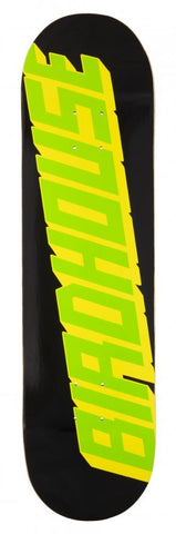 Birdhouse Pro Type Logo Skateboard Deck 8.25", Black