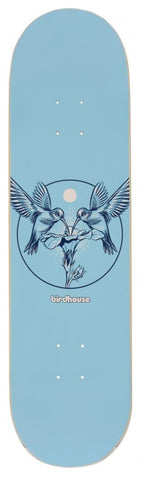 Birdhouse Pro Team Hummingbird Logo Skateboard Deck 8.25", Blue