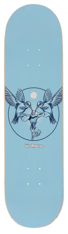 Birdhouse Pro Team Hummingbird Logo Skateboard Deck 8.25", Blue Skateboard Deck Birdhouse 