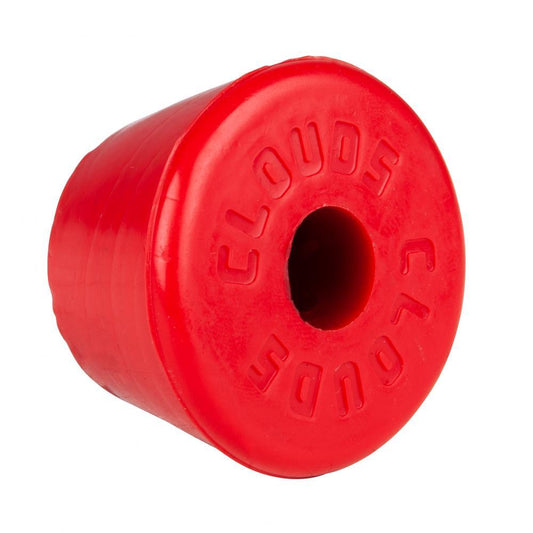 Clouds Rollerskate/Quadskate Rubber Toestop, Red Skates Clouds 