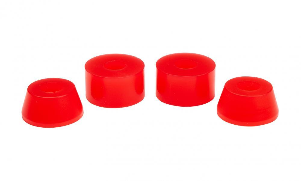 Clouds Rollerskate/Quadskate Bushings, Cosmic Skates Clouds Red 