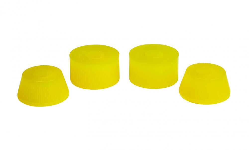 Clouds Rollerskate/Quadskate Bushings, Cosmic Skates Clouds Yellow 