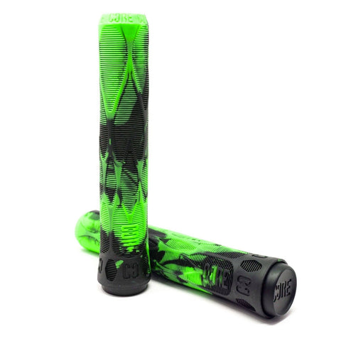 CORE Pro Handlebar Grips, Soft 170mm – Hulk (Green/Black)