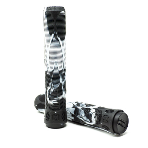 CORE Pro Handlebar Grips, Soft 170mm – Slate (White/Black)