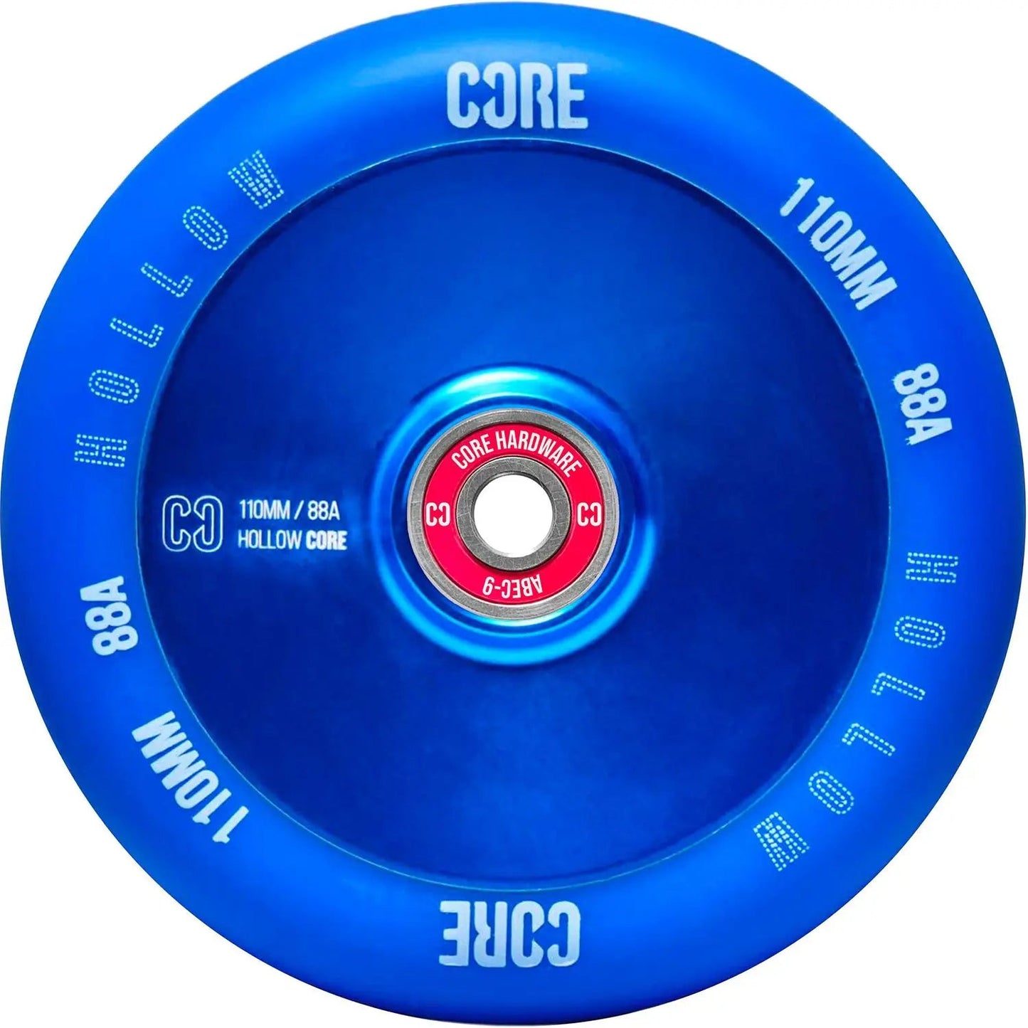 CORE Hollow Stunt Scooter Wheel V2 110mm - Blue Scooter Wheels CORE 