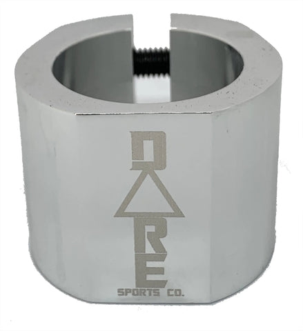 Dare Warlord  Standard Size Double Scooter Clamp, Silver