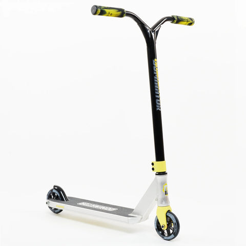 Dominator Airborne Complete Stunt Scooter, Anodised Silver/Black
