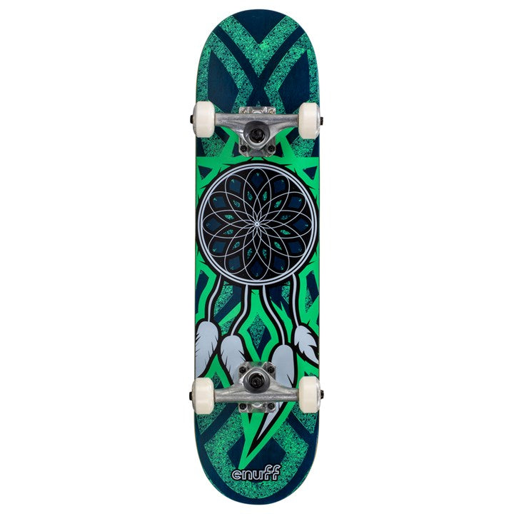 Enuff Dreamcatcher Complete Skateboard Rampworx Shop Blue/Teal 7.75" 