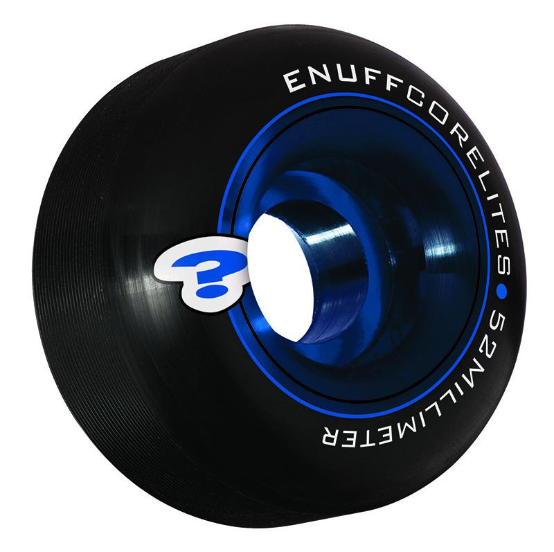 Enuff Corelites Skateboard Wheels 52mm Skateboard Enuff Black/Blue